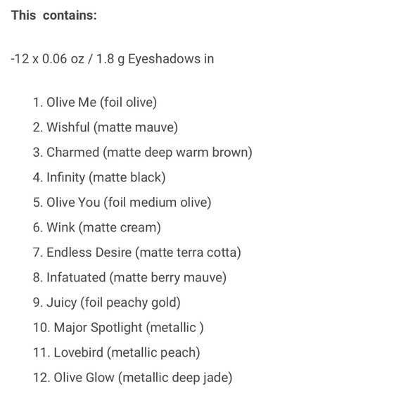 Violet Voss Olive You Forever Palette - Picture 16 of 16